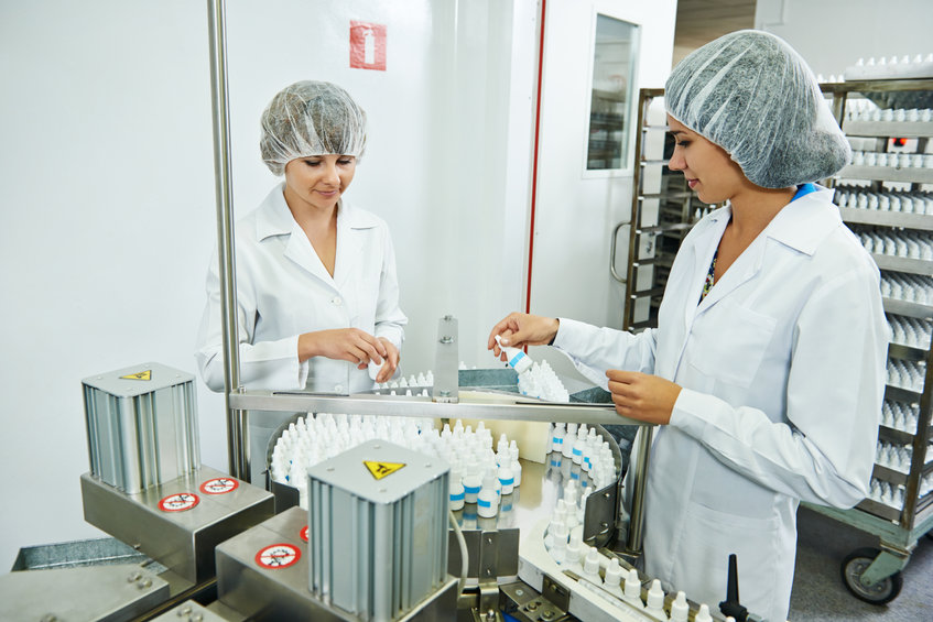 Farmaceutická práce výroby pro ženy v Olomouci