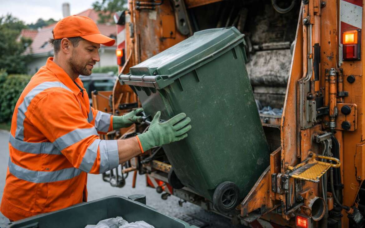 Pracovník svozu odpadu